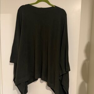 lululemon athletica Olive Green Poncho Sweater